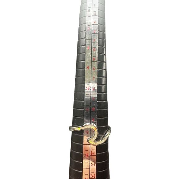 White Opal 925 Sterling Silver Wave Ring 12” - Picture 9 of 9